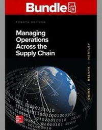 Enlarge image Cover: Gen Combo LL Managing Operations Across the Supply Chain; Connect Access Card - McGraw-Hill Education
