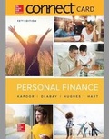 Cover: Connect Access Card for Personal Finance - McGraw-Hill Education