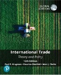 Cover: International Trade: Theory and Policy, Global Edition -- MyLab Economics with Pearson eText - Pearson Education Limited