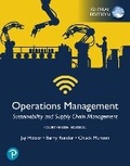 Cover: Operations Management: Sustainability and Supply Chain Management, Global Edition -- MyLab Operations Management Access Code - Pearson Education Limited
