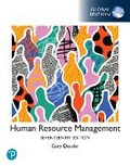 Cover: Human Resource Management, Global Edition -- MyLab Management with Pearson eText Access Code - Pearson Education Limited