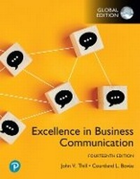 Enlarge image Cover: Excellence in Business Communication, Global Edition -- MyLab Business Communication Access Code - Pearson Education Limited