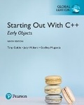 Cover: Starting Out with C++: Early Objects, Global Edition -- MyLab Programming with Pearson eText - Pearson Education Limited