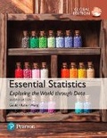 Cover: Essential Statistics, Global Edition -- MyLab Statistics with Pearson eText - Pearson Education Limited