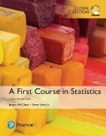 Cover: MyLab Statistics with Pearson eText Access Card for Statistics & A First Course in Statistics, Global Edition - Pearson Education Limited