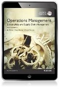 Cover: Operations Management: Sustainability and Supply Chain Management, Global Edition - Pearson Education Limited