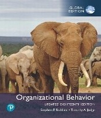 Enlarge image Cover: Organizational Behavior, Updated Global Edition -- MyLab Management with Pearson eText - Pearson Education Limited