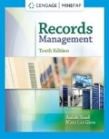 Cover: MindTap Office Technology, 1 term (6 months) Printed Access Card for Read/Ginn's Records Management, 10th - CENGAGE Learning Custom Publishing