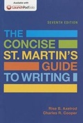 Cover: The Concise St. Martin's Guide to Writing - Bedford Books