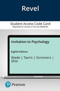 Cover: Revel for Invitation to Psychology -- Access Card - Pearson