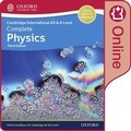 Cover: Cambridge International AS & A Level Complete Physics Enhanced Online Student Book - Oxford University Press