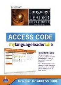 Enlarge image Cover: Language Leader Elementary MyLab and Access Card - Pearson Longman