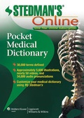 Cover: Stedman's Pocket Dictionary Online - Lippincott Raven