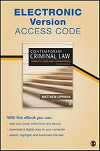 Enlarge image Cover: Contemporary Criminal Law Electronic Version - SAGE Publications Inc