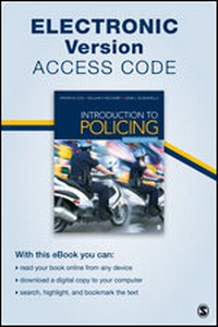 Enlarge image Cover: Introduction to Policing Electronic Version - SAGE Publications Inc