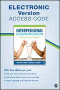 Cover: Interpersonal Communication Electronic Version - SAGE Publications Inc