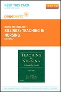 Cover: Teaching in Nursing - Elsevier eBook on VitalSource (Retail Access Card) - Saunders