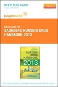 Cover: Saunders Nursing Drug Handbook 2013 - Elsevier eBook on Vitalsource (Retail Access Card) - Elsevier