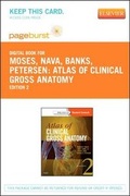 Cover: Atlas of Clinical Gross Anatomy - Elsevier eBook on Vitalsource (Retail Access Card) - Elsevier
