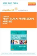 Cover: Professional Nursing - Elsevier eBook on Vitalsource (Retail Access Card) - Saunders