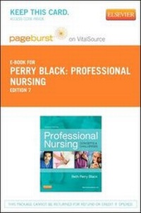Enlarge image Cover: Professional Nursing - Elsevier eBook on Vitalsource (Retail Access Card) - Saunders