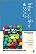 Cover: Our Social World Interactive eBook - SAGE Publications Inc