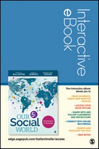 Enlarge image Cover: Our Social World Interactive eBook - SAGE Publications Inc