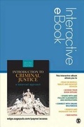 Cover: Introduction to Criminal Justice Interactive eBook Student Version - Sage Publications, Inc