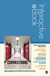 Enlarge image Cover: Corrections: From Research, to Policy, to Practice Interactive eBook Student Version - Sage Publications, Inc
