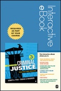 Cover: Introduction to Criminal Justice Interactive eBook Student Version - SAGE Publications Inc