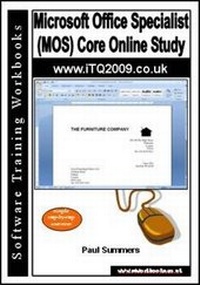 Enlarge image Cover: Microsoft Office Specialist (MOS) Core Online Study - Software Training Workbooks