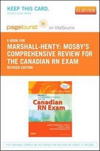 Enlarge image Cover: Mosby's Comprehensive Review for the Canadian RN Exam - Mosby Canada