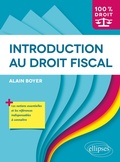 Cover: Introduction au droit fiscal - Ellipses eBooks