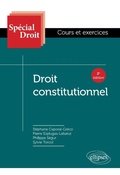 Cover: Droit constitutionnel - 2e &eacute;dition - Ellipses eBooks