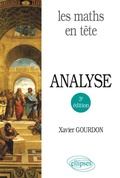 Cover: Les maths en t&ecirc;te. Analyse - 3e &eacute;dition - ELLIPSES