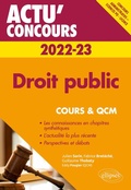 Cover: Droit public 2022-2023 - Cours et QCM - Ellipses eBooks