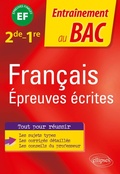 Cover: Fran&ccedil;ais. 2de-1re. Epreuves &eacute;crites - Ellipses eBooks