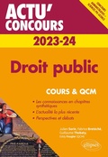 Cover: Droit public 2023-2024 - Cours et QCM - Ellipses eBooks