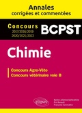 Cover: Chimie. Concours v&eacute;t&eacute;rinaire voie B. Annales corrig&eacute;es et comment&eacute;es 2017/2018/2019/2020/2021/2022 - Ellipses eBooks