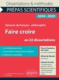 Cover: Faire croire en 22 dissertations - Ellipses eBooks