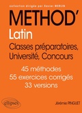 Cover: M&eacute;thod'Latin . Classes pr&eacute;paratoires, Universit&eacute;, Concours - Ellipses eBooks