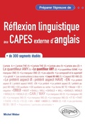 Cover: Anglais. Pr&eacute;parer l'&eacute;preuve de r&eacute;flexion linguistique au CAPES externe d'anglais - Ellipses eBooks