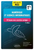 Cover: Sp&eacute;cialit&eacute; NSI - Num&eacute;rique et sciences informatiques : 24 le&ccedil;ons avec exercices corrig&eacute;s - Tle - Ellipses eBooks