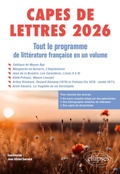 Cover: CAPES de Lettres 2026 - Tout le programme de litt&eacute;rature fran&ccedil;aise en un volume - Ellipses eBooks
