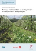 Cover: Fler&aring;rige blomsterstriber - et v&aelig;rkt&oslash;j til bedre skadedyrskontrol i &aelig;bleplantager - Forschungsinstitut f&uuml;r biologischen Landbau FIBL