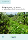 Cover: Strisce fiorite perenni - uno strumento per facilitare il controllo dei parassiti nei meleti - Forschungsinstitut f&uuml;r biologischen Landbau FIBL