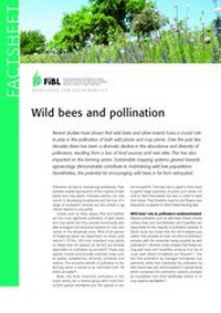 Enlarge image Cover: Wild bees and pollination - Forschungsinstitut für biologischen Landbau FIBL
