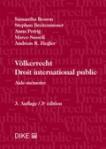 Cover: V&ouml;lkerrecht - Droit international public - Dike Verlag Z&uuml;rich