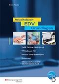 Cover: Arbeitsbuch EDV-Grundlagen - Windows 10 und MS-Office 2016 - Westermann Berufliche Bildung