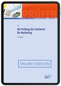 Cover: Die Pr&uuml;fung der Fachwirte f&uuml;r Marketing - NWB